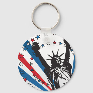USA Liberty Nyckelring