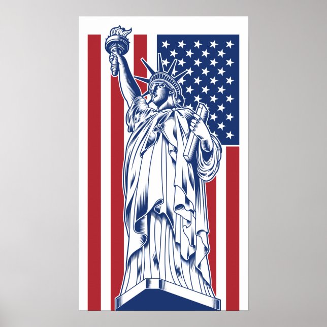 USA Liberty poster (Framsidan)
