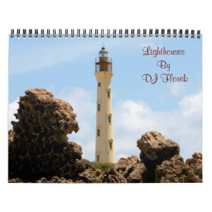 USA Lighthouses-väggkalender av DJ Florek Kalender
