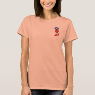 USA Logotyp Women's Nike Dri-FIT Rosa Polo Shirt T