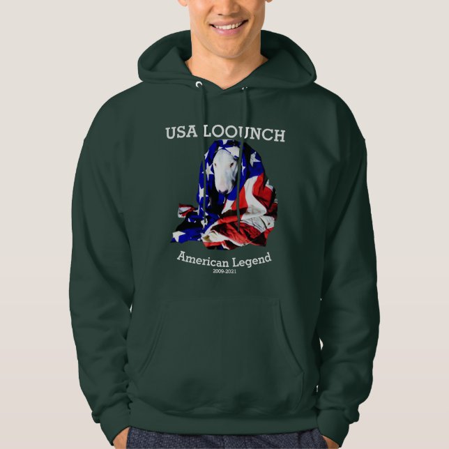 USA LOOUNCH HOODIE (Framsida)