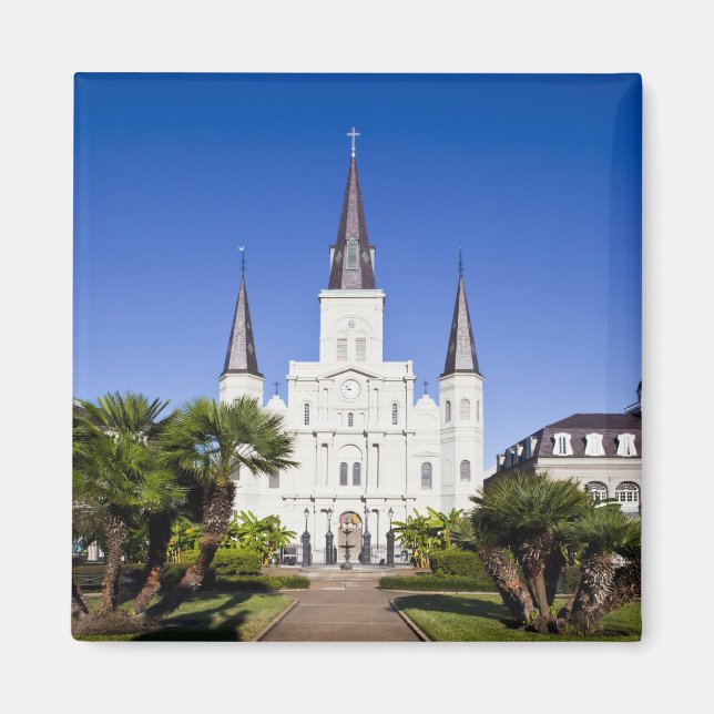 USA, Louisiana, New Orleans. Fransk kvartal Magnet (Framsidan)