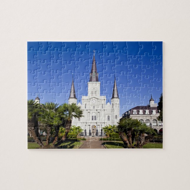 USA, Louisiana, New Orleans. Fransk kvartal Pussel (Horisontell)