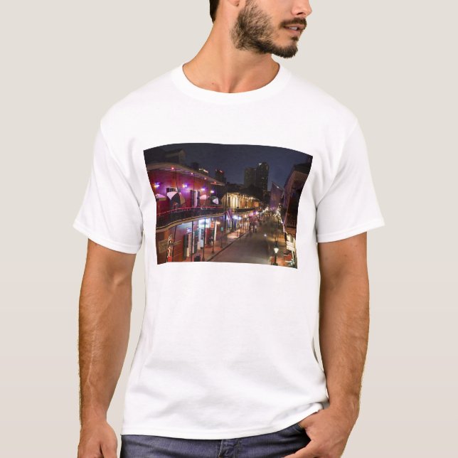 USA, Louisiana, New Orleans. Fransk kvartal T-shirt (Framsida)