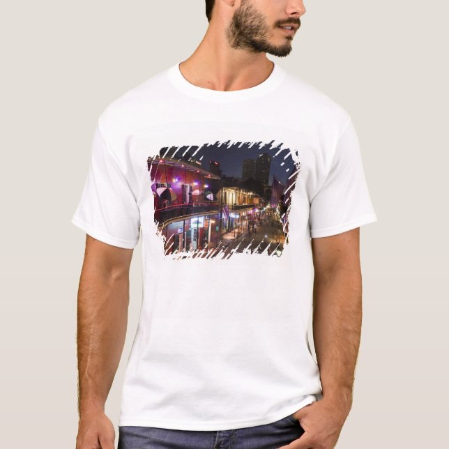 USA, Louisiana, New Orleans. Fransk kvartal Tee Shirt (Framsida)