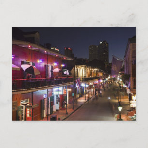 USA, Louisiana, New Orleans. Fransk kvartal Vykort