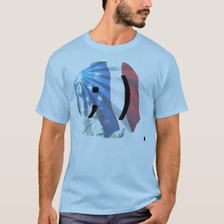 USA LYCKLIGUTSLAGSPLATS TEE