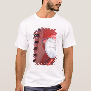 USA, Maine, Owl's Head. Strålkastare och delvis T Shirt
