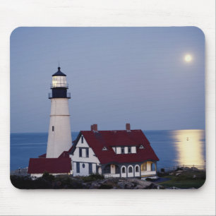 USA, Maine, Portland, Cape Elizabeth, fyr Musmatta