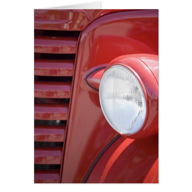 USA, Maine, Uggla Head. Strålkastare och partiella Hälsningskort (Framsidan)