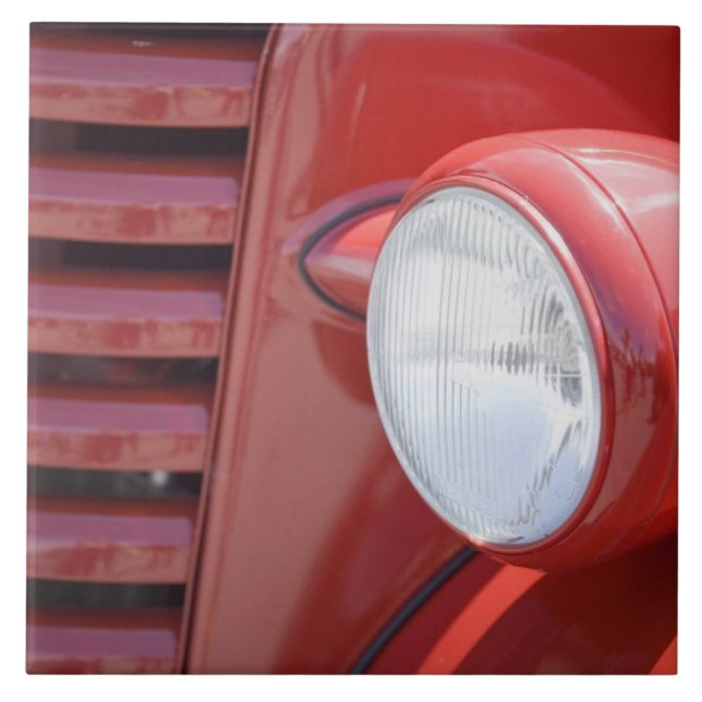 USA, Maine, Uggla Head. Strålkastare och partiella Kakelplatta (Framsidan)