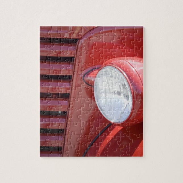 USA, Maine, Uggla Head. Strålkastare och partiella Pussel (Vertikal)