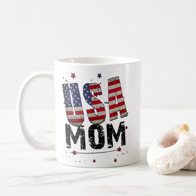 USA MAMMA KAFFEMUGG (Med munk)