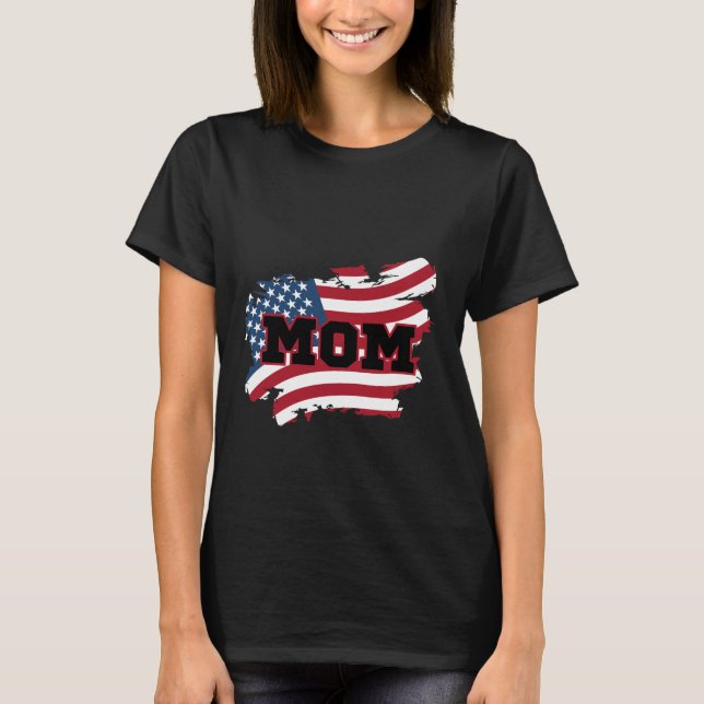 USA MAMMA T SHIRT (Framsida)