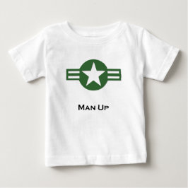 USA Man Up Grönt T-shirt