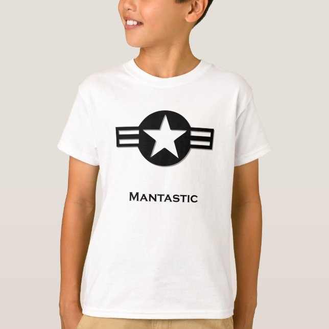 USA Mantastisk svart Tröja (Framsida)