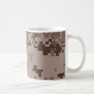 USA Marpat Desert Camouflage Kaffemugg
