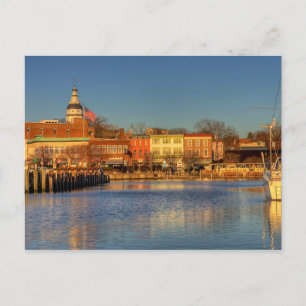USA - Maryland - Annapolis - City Dock (Ego Alley) Vykort