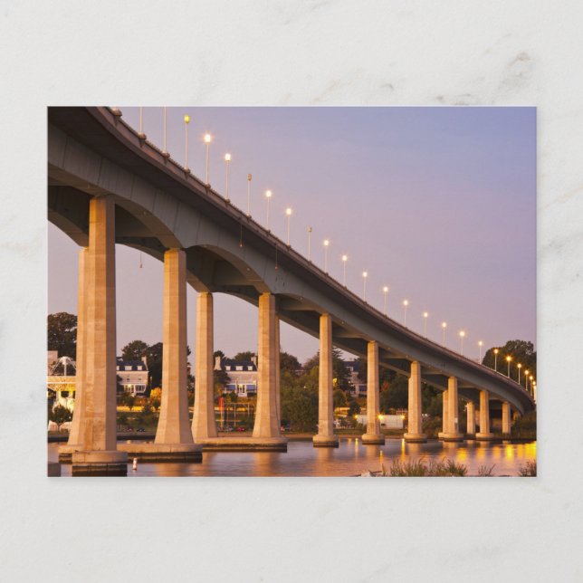 USA, Maryland, Annapolis. Severn River Bidge Vykort (Framsida)