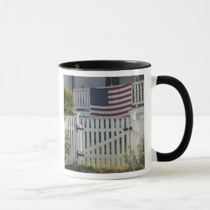 USA, Massachusettes, Gloucester: Patriotiskt stake Mugg