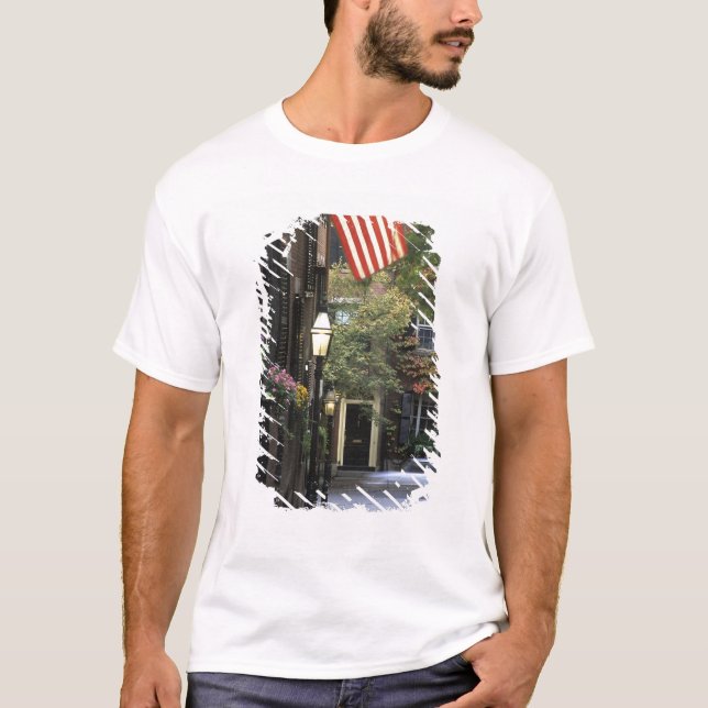 USA, Massachusetts, Boston, Beacon Hill. T-shirt (Framsida)
