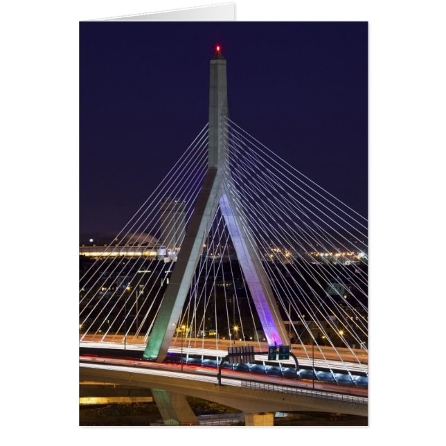 USA, Massachusetts, Boston. Leonard Zakim Hälsningskort (Framsidan)