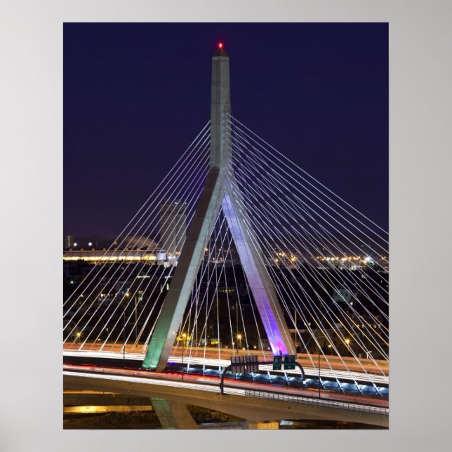 USA, Massachusetts, Boston. Leonard Zakim Poster (Framsidan)
