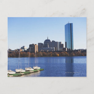 USA, Massachusetts, Boston Skyline Vykort
