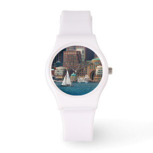 USA, Massachusetts. Bostons strandpromenad 2 Armbandsur