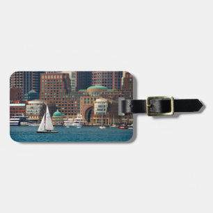 USA, Massachusetts. Bostons strandpromenad 2 Bagagebricka
