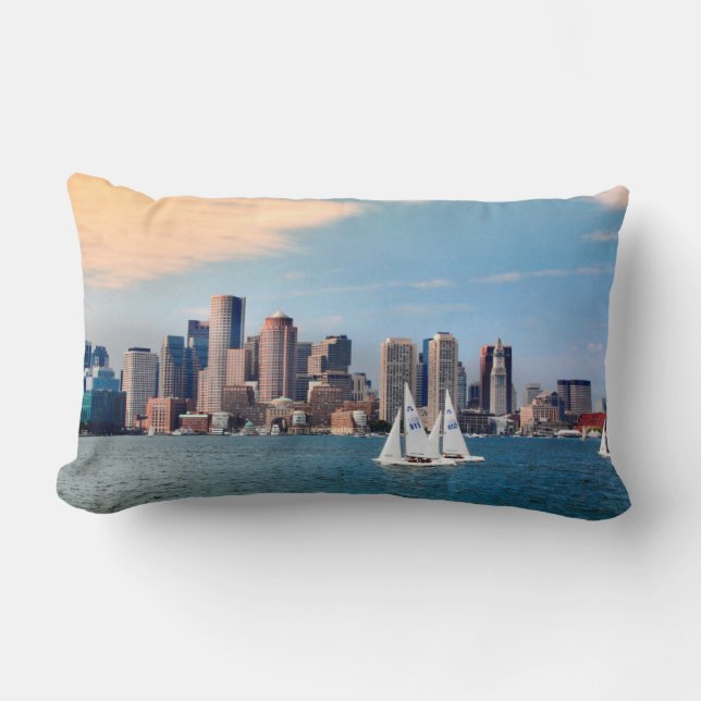 USA, Massachusetts. Bostons strandskyline 3 Lumbarkudde (Framsida)