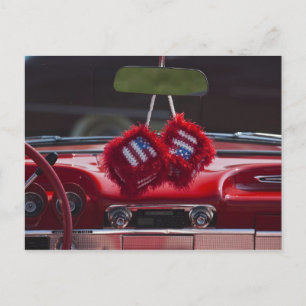 USA Massachusetts, Gloucester. Luddig tärning med Vykort