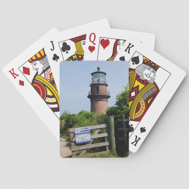 USA, Massachusetts, Martha's Vineyard, Aquinnah. Casinokort (Baksidan)