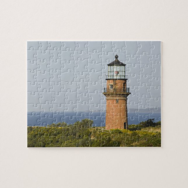 USA, MASSACHUSETTS, Martha's Vineyard: Aquinnah Pussel (Horisontell)