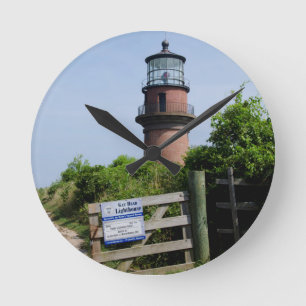 USA, Massachusetts, Martha's Vineyard, Aquinnah. Rund Klocka
