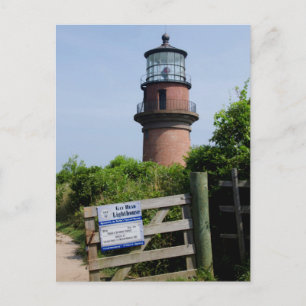 USA, Massachusetts, Martha's Vineyard, Aquinnah. Vykort
