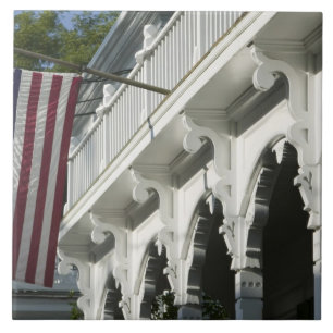 USA, MASSACHUSETTS, Martha's Vineyard: Kakelplatta
