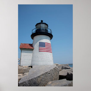 USA, Massachusetts, Nantucket. Brant Point Poster