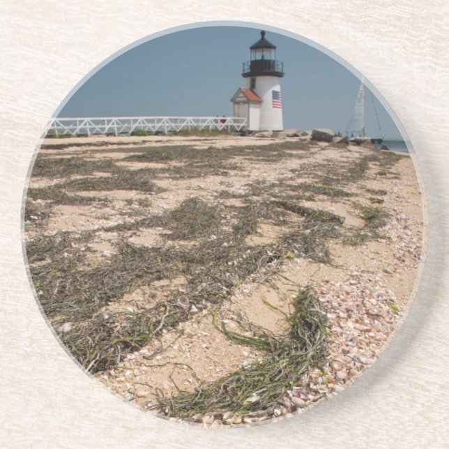 USA, Massachusetts, Nantucket. Skal Underlägg Sandsten (Framsidan)