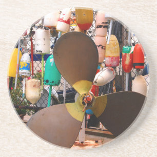 USA, Massachusetts. Propeller och flottörer Underlägg