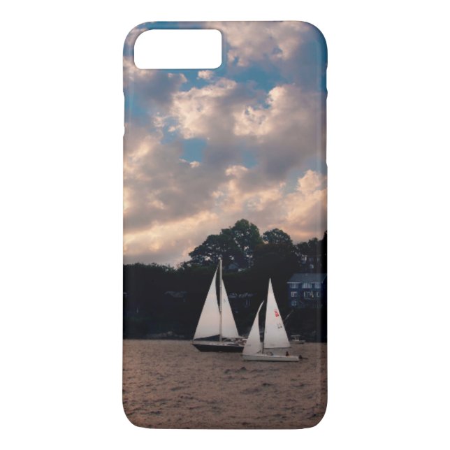 USA, Massachusetts. Segling vid solnedgång Case-Mate iPhone Skal (Baksida)