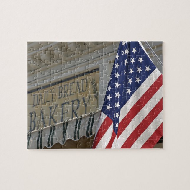 USA; Massachusetts; Stockbridge; Dagligen bröd Pussel (Horisontell)