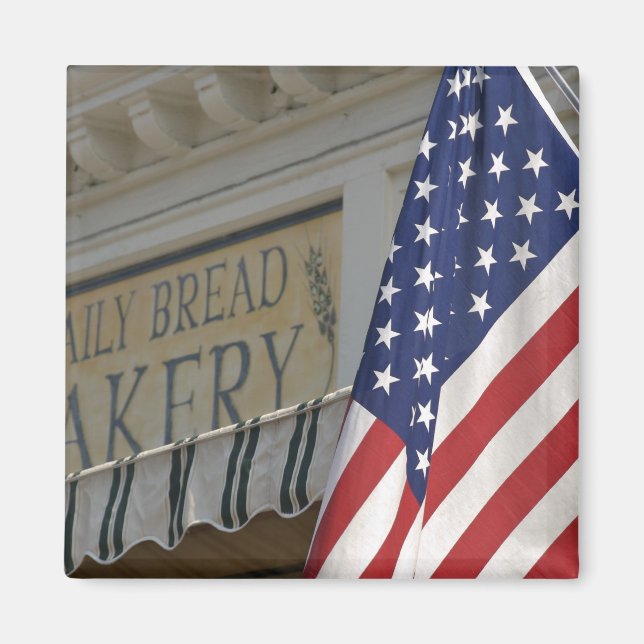 USA; Massachusetts; Stockbridge; Dagligt Bröd Magnet (Framsidan)