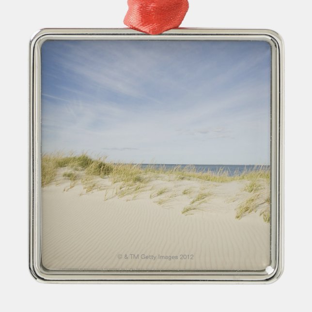 USA Massachusetts, uddtorsk, Nantucket som är Julgransprydnad Metall (Framsidan)