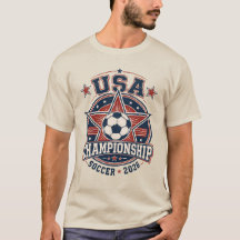 USA-mästerskapet i fotboll 2026 Vintage Patriotisk