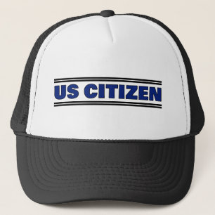 USA medborgare Trucker Hatt Keps