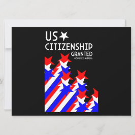 USA-medborgarskap Beviljat Kort