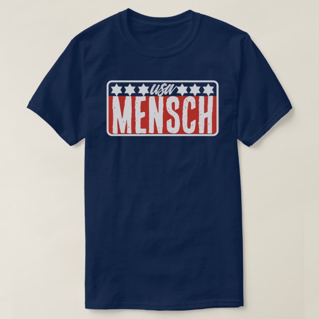 USA MENSCH T SHIRT (Design framsida)