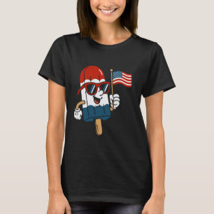 USA "Merica 4:e juli Manar Women Kids Funny Patri T Shirt