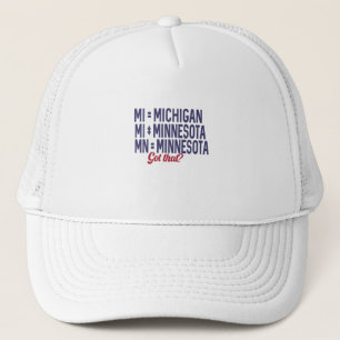 USA - MI = Michigan Not Minnesota Confusion Keps